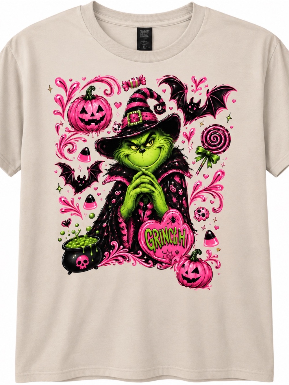 Adult 2XL NWOT Grinchoween Graphic Tee